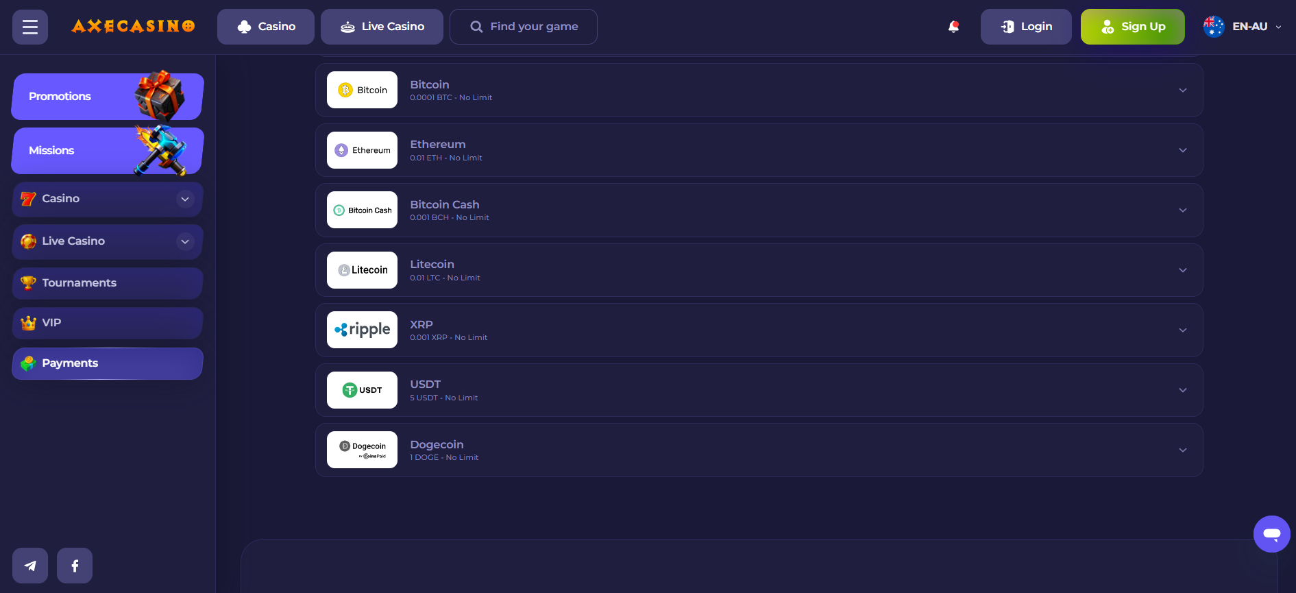 Axe casino crypto review Axe casino crypto review